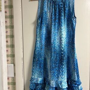 R&K Vibrant Blue pullover dress